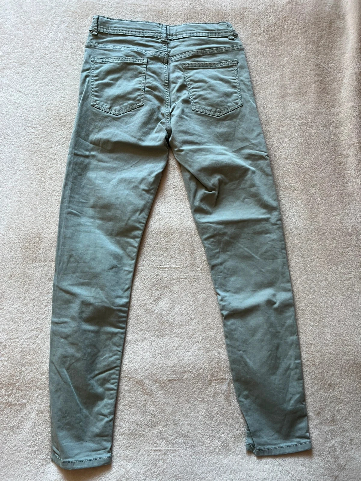 jean skinny kaki taille 12 ans – tendance et confortable 🌿 – photo 3